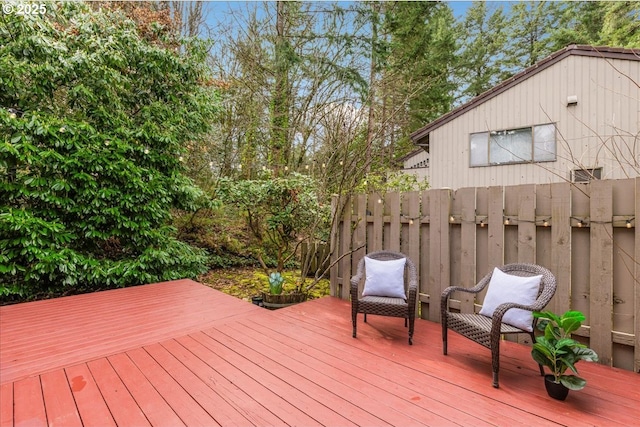 7148 SW Murray Blvd, Beaverton, OR 97008 - view of wooden terrace