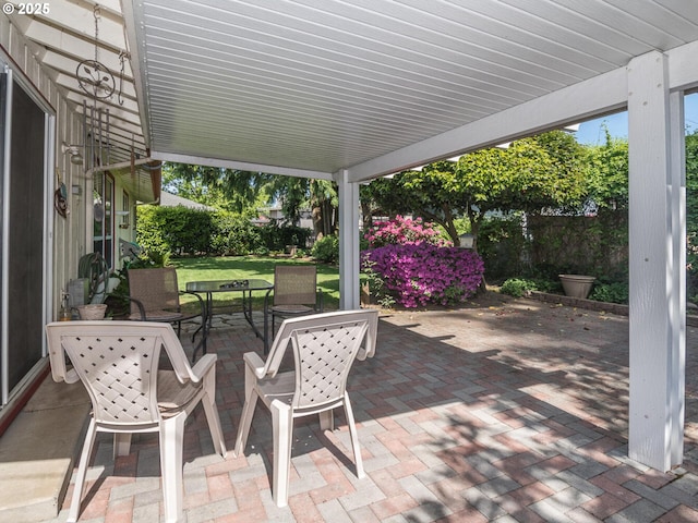 19838 NE Wasco St, Portland, OR 97230 - view of patio / terrace with outdoor dining space