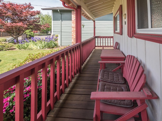 19838 NE Wasco St, Portland, OR 97230 - view of wooden terrace
