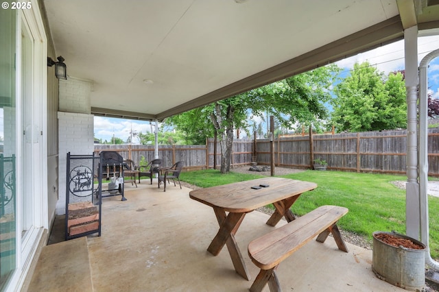 1808 S 4th St, Cottage Grove, OR 97424 - view of patio featuring outdoor dining area