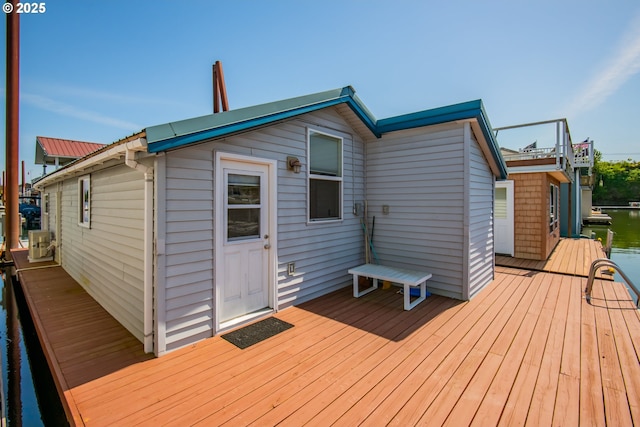 19609 NE Marine Dr Unit E 10, Gresham, OR 97230 - view of wooden terrace