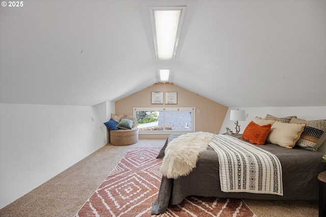 7817 N Washburne Ave, Portland, OR 97217 - bedroom with carpet flooring and vaulted ceiling