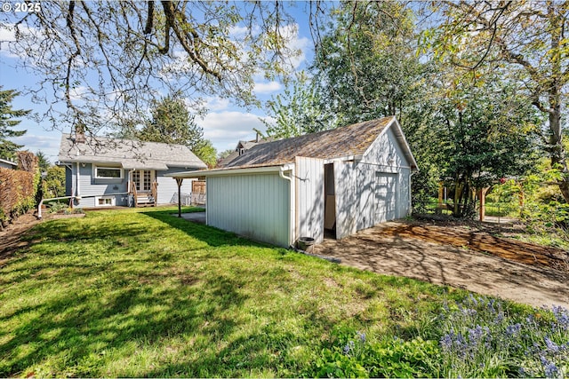 7817 N Washburne Ave, Portland, OR 97217 - exterior space with an outdoor structure