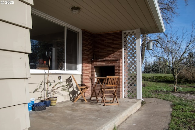 view of patio