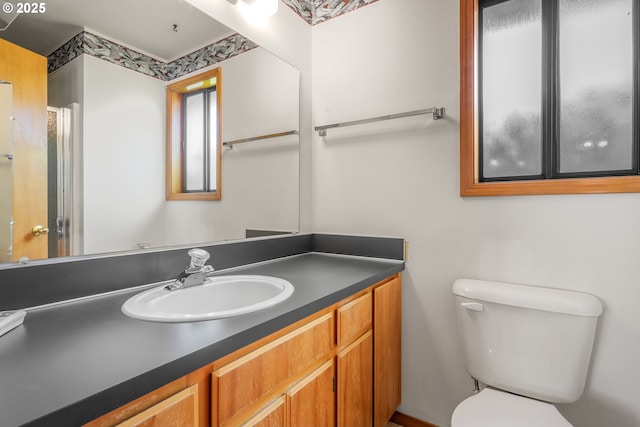 1616 N Johnson Dr, Newberg, OR 97132 - bathroom with toilet and vanity