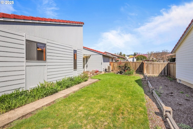 1616 N Johnson Dr, Newberg, OR 97132 - view of yard featuring fence and cooling unit