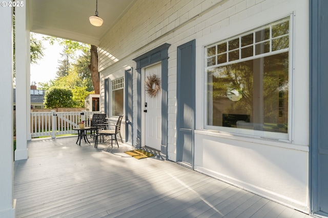 7985 SW Maple Dr, Portland, OR 97225 - view of wooden porch