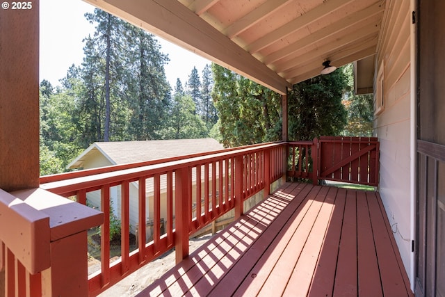 1379 Tucker Rd, Hood River, OR 97031 - view of wooden deck