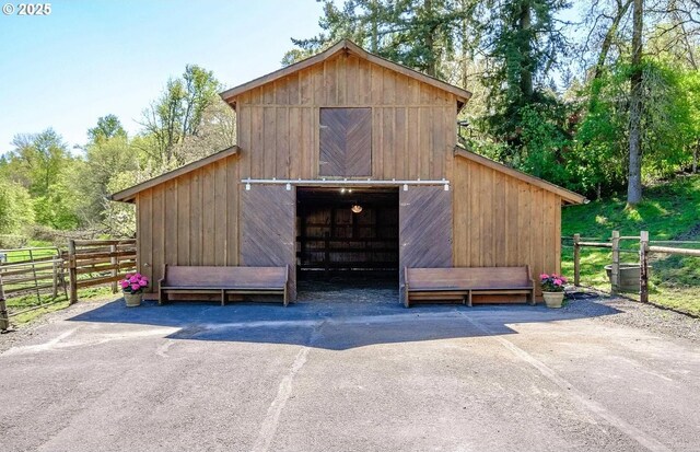 34643 Mountain View Pl NE, Albany, OR 97322 - view of barn