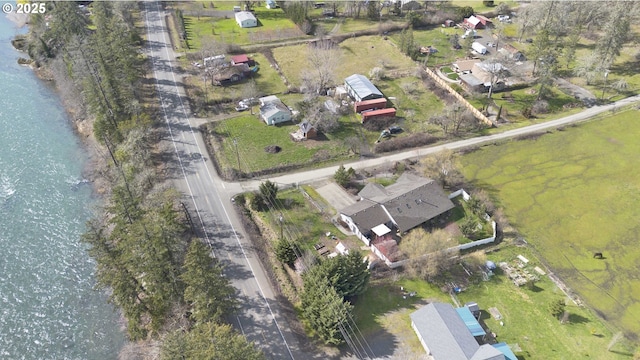 23164 N Umpqua Hwy, Idleyld Park, OR 97447 - aerial view of property and surrounding area with a nearby body of water