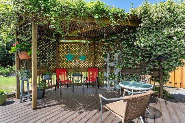16295 NW Energia St, Portland, OR 97229 - view of wooden deck