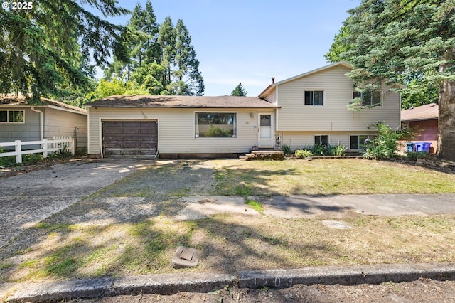 1203 NE 190th Pl, Portland, OR 97230 - split level home with a garage and concrete driveway