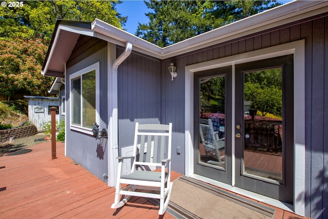 590 Fairchild St, Canyonville, OR 97417 - view of wooden deck