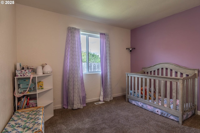 4033 Hanna St, Roseburg, OR 97471 - bedroom featuring carpet, a nursery area, and baseboards