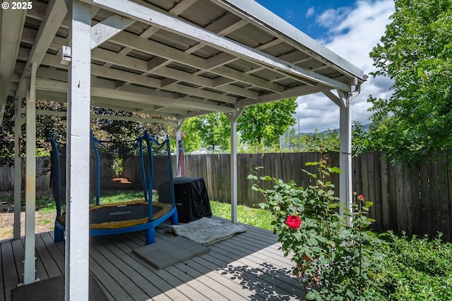 4033 Hanna St, Roseburg, OR 97471 - wooden deck featuring a fenced backyard