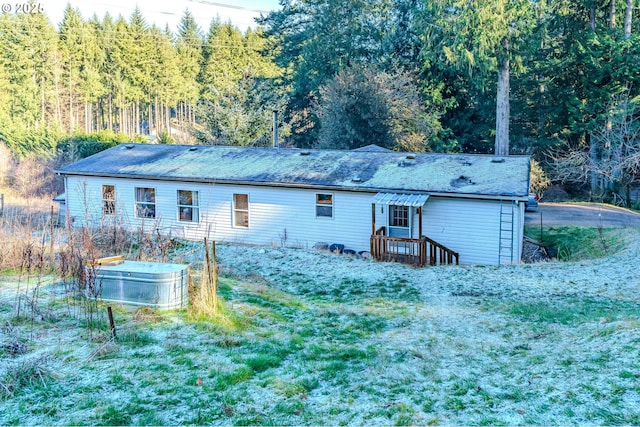 view of rear view of house