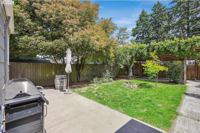 6134 NE 25th Ave, Portland, OR 97211 - view of yard featuring a patio
