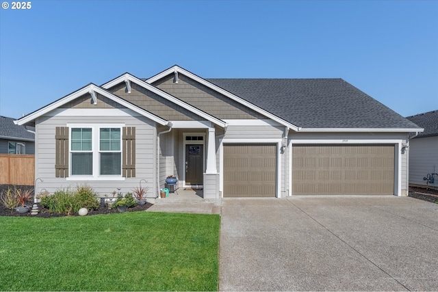 1939 Branch Creek Dr, Longview, WA 98632 - view of front of house featuring a garage and driveway