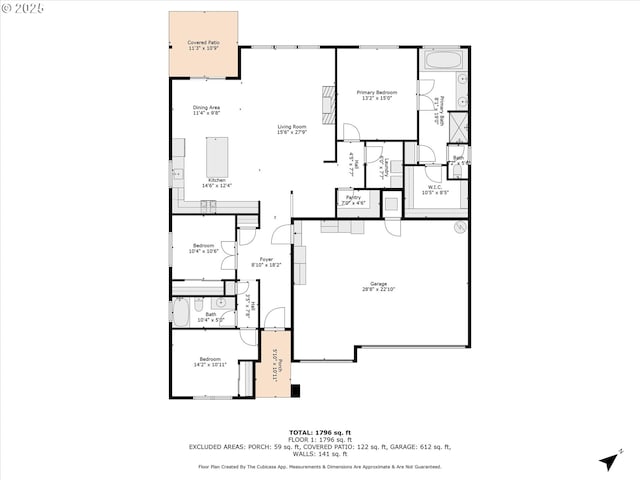 1939 Branch Creek Dr, Longview, WA 98632 - view of room layout