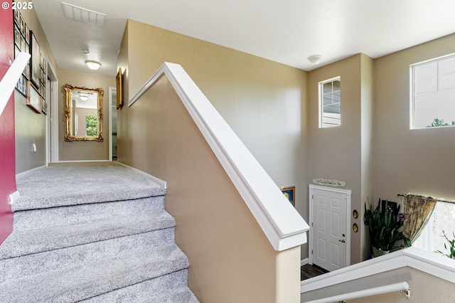 216 Churchill Downs St, Albany, OR 97322 - stairs with baseboards