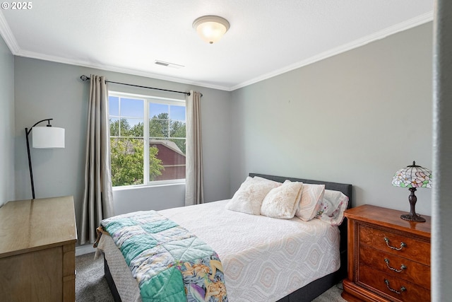 216 Churchill Downs St, Albany, OR 97322 - bedroom with crown molding and carpet