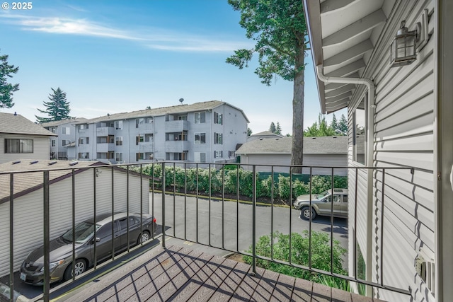 12510 SE Stark St Unit H, Portland, OR 97233 - balcony with a residential view