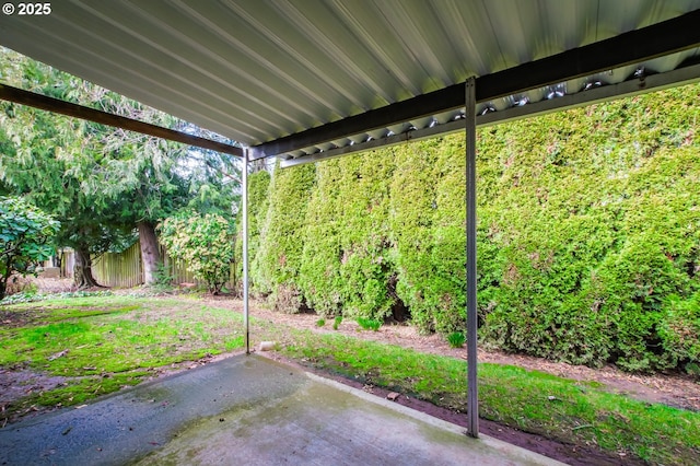 view of patio / terrace