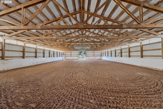 view of stable