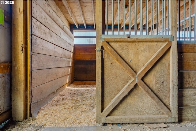 view of stable