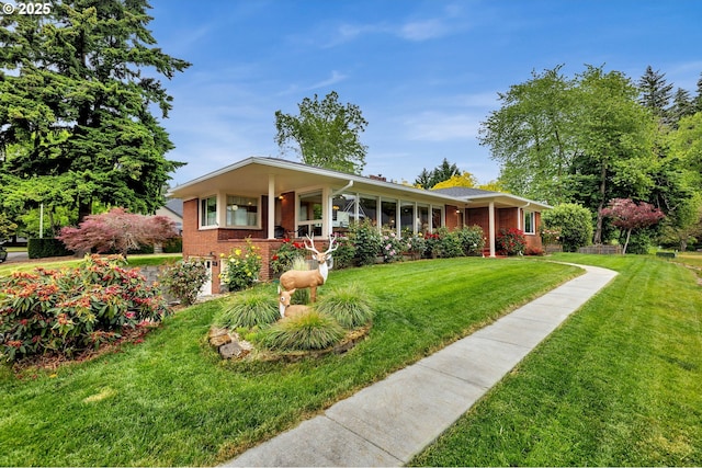 1815 SE 97th Ave, Vancouver, WA 98664 - single story home featuring a front yard and brick siding