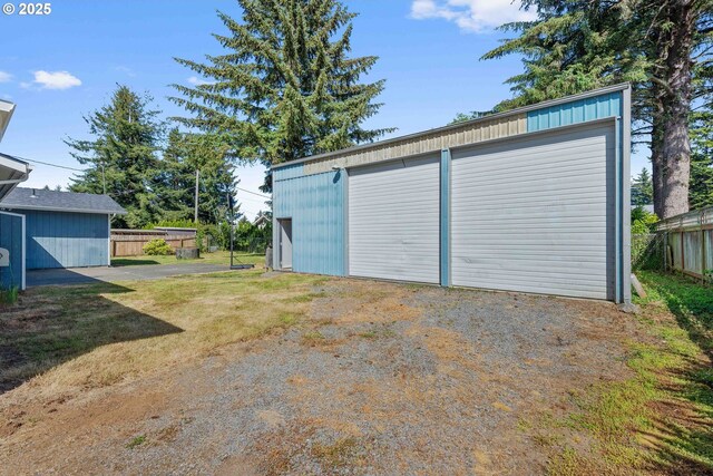 91256 Cape Arago Hwy, Coos Bay, OR 97420 - view of detached garage