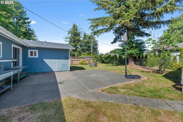91256 Cape Arago Hwy, Coos Bay, OR 97420 - view of yard featuring a patio