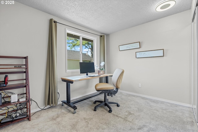 251 NE Village Squire Ave Unit 2, Gresham, OR 97030 - carpeted office with a textured ceiling and baseboards