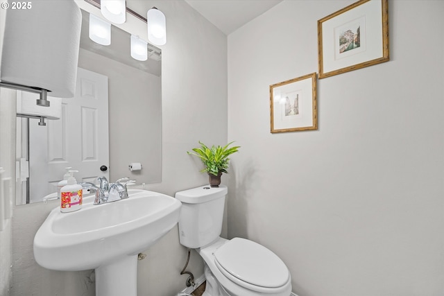 251 NE Village Squire Ave Unit 2, Gresham, OR 97030 - bathroom with toilet and a sink