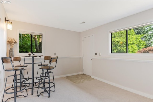 31430 NE Canter Ln, Sherwood, OR 97140 - dining space with carpet and baseboards