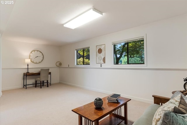 31430 NE Canter Ln, Sherwood, OR 97140 - living area with baseboards and carpet flooring