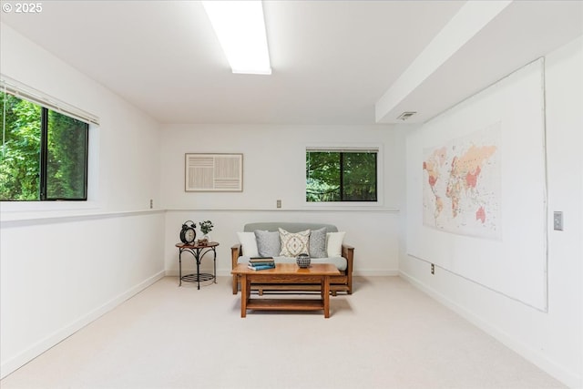 31430 NE Canter Ln, Sherwood, OR 97140 - sitting room featuring carpet and baseboards