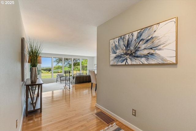 31430 NE Canter Ln, Sherwood, OR 97140 - hall featuring wood-type flooring and baseboards