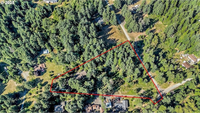 32739 Taylor Butte Rd, Cottage Grove, OR 97424 - aerial overview of property's location featuring property parcel outlined