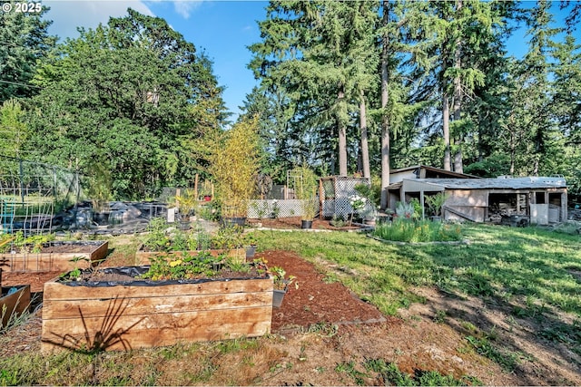 32739 Taylor Butte Rd, Cottage Grove, OR 97424 - view of yard featuring a garden