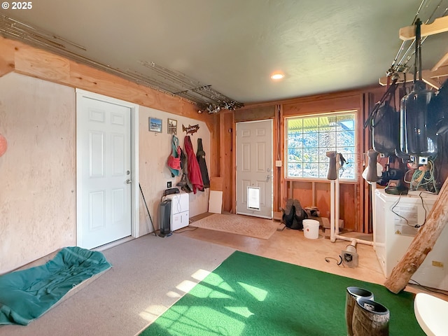 interior space with carpet