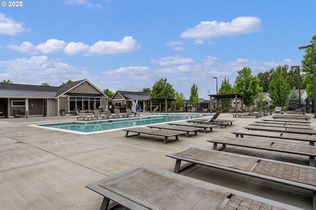 6429 SE Provence St, Hillsboro, OR 97123 - community pool featuring fence and a patio area