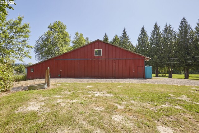 40920 NW Maple Ridge Rd, Woodland, WA 98674 - view of pole building with a yard