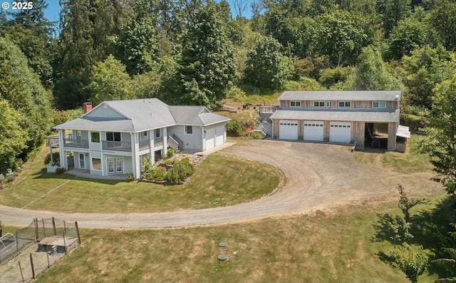 40920 NW Maple Ridge Rd, Woodland, WA 98674 - view from above of property