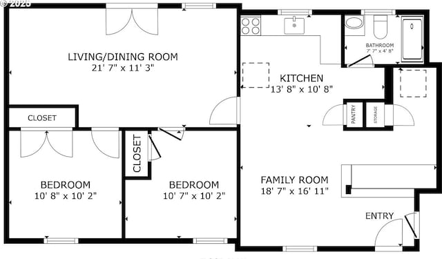 132 NE Rifle Range St, Roseburg, OR 97470 - room layout