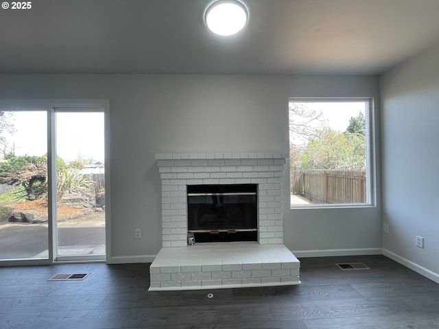 5145 Trevon St, Eugene, OR 97402 - detailed view of wood finished floors and a fireplace