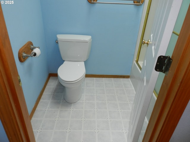 31811 NW Belgium Ct, North Plains, OR 97133 - bathroom featuring toilet and tile patterned floors