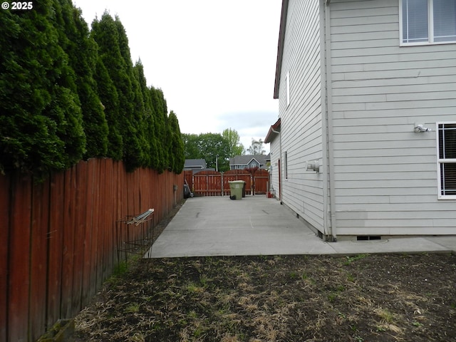 31811 NW Belgium Ct, North Plains, OR 97133 - fenced backyard with a patio