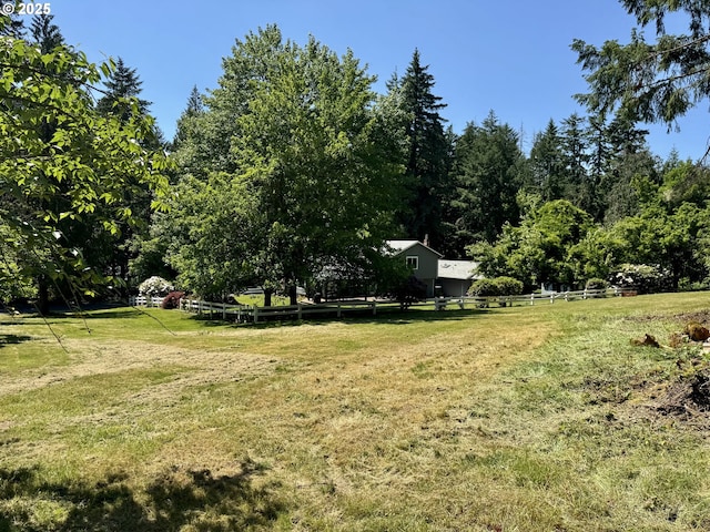 24035 SW Mountain Creek Rd, Sherwood, OR 97140 - view of yard with a rural view
