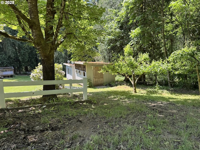 24035 SW Mountain Creek Rd, Sherwood, OR 97140 - view of yard with a view of trees